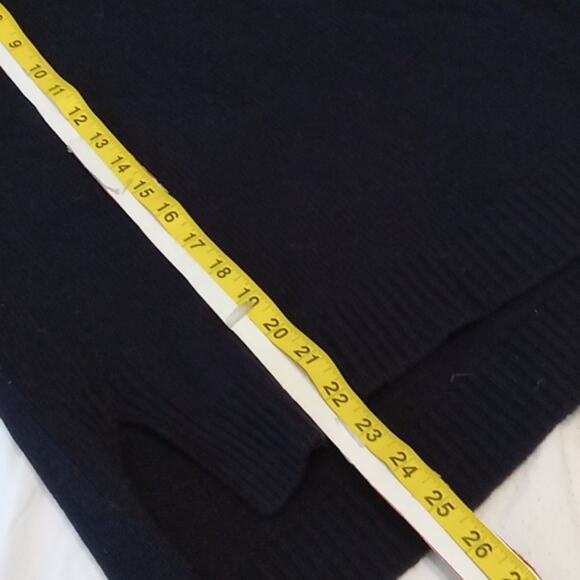 Vince Women's Small/Petite Tri Colorblock Turtleneck Sweater. Y2K, Winter, Warm - Picture 8 of 8